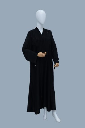 Front-Open Flared Abaya