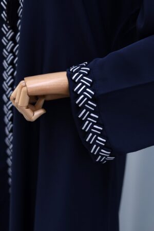 front-open-abaya-contrast-chevron-border-navy-blue-3.jpg